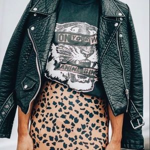 Forever 21 Plus XL Faux Leather Moto Jacket